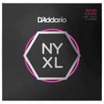 D'Addario NYXL32130 struny do gitary basowej Regular Light Long Scale 32-130
