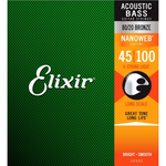 Elixir 14502 struny basowe-akustyczne 45-100 Acoustic Bass Light 