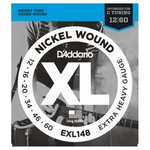 D'Addario EXL148 struny do gitary elektrycznej XL Nickel Wound Extra Heavy 12-60