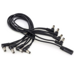 Kabel kątowy zasilający do efektów RockBoard Flat Daisy Chain Cable 8 wyjść