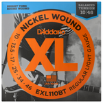 Struny do gitary elektrycznej D'Addario EXL110BT XL Nickel Wound Balanced 10-46
