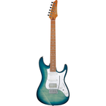 Gitara elektryczna Ibanez AZ22S1F-TXB Transparent Turquoise Burst