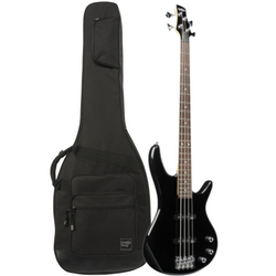 Zestaw gitara basowa Ibanez GSR180-BK z dedykowanym pokrowcem Ibanez IBB540-BK