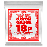 ERNIE BALL Plain Steel Single .018 struna do gitary elektrycznej lub akustycznej