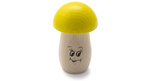 Grzechotka grzyb Rohema 61641 Mushroom Shaker High dla dzieci 1+ drewno żółte