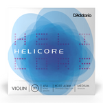 Struny do skrzypiec 4/4 D'Addario Helicore H310 4/4M Medium Tension
