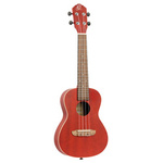 Ukulele koncertowe Ortega RUFIRE Earth Series czerwone ukulele Fire Red
