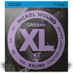 D'Addario EXL190 struny do gitary basowej Custom Light / Long Scale Set 40-100