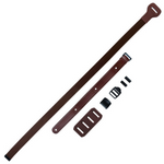 System regulacji pasa gitarowego Richter 1993 Slide Tailpiece brązowy