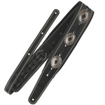 Pas do gitary Richter Springbreak I Concho Old Nickel czarny skórzany