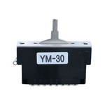 Przełącznik ślizgowy 3-pozycyjny HOSCO YM-30 styki niklowe śruby w zestawie