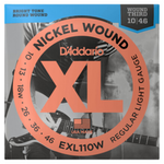 Struny do gitary elektrycznej D'Addario EXL110W Regular Light Wound Third 10-46