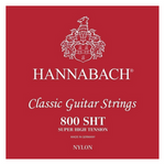Hannabach Struny do gitary klasycznej Serie 800 Super High Tension Posrebrzany