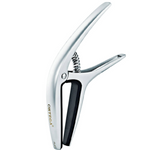 Kapodaster do gitary akustycznej, elektrycznej i klasycznej Ortega TWCAPO-CR srebrny