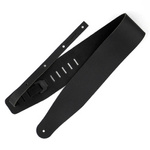 Pas do gitary Richter Raw III Punch czarny skórzany