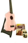 Zestaw Ukulele Noir NU1S Baton Rouge różowe + akcesoria