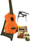Zestaw Ukulele Noir NU1S Baton Rouge pomarańczowe + akcesoria