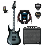 Zestaw gitarowy Ibanez GRG121DX-MGS gitara elektryczna superstrat z combo Ibanez IBZ10GV2 i akcesoriami