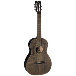 Gitara elektroakustyczna Parlor vintage design mahoń Baton Rouge X11LS/PE-SCC Screwed Charcoal