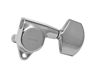 Klucze do gitary GOTOH SG301-01 L3+R3 Chrome trzy lewe, trzy prawe klucze do gitary Standard
