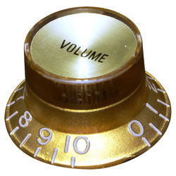 Gałka gitarowa HOSCO KG-130V Top Hat Vol (GD/G) metryczna gałka do gitar SG