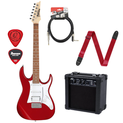 Zestaw gitara elektryczna Ibanez GRX40-CA z combo gitarowym Peavey AUDITION 7W i akcesoriami 