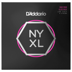 D'Addario NYXL32130 struny do gitary basowej Regular Light Long Scale 32-130