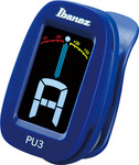Tuner chromatyczny z klipsem Ibanez PU3-BL niebieski