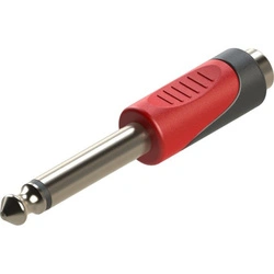 Adapter Jack 6.3 mm mono na RCA żeńskie Roxtone RPAN260