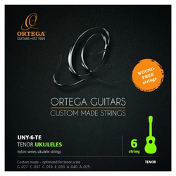 Struny do ukulele tenorowego Ortega UNY-6-TE 19-40