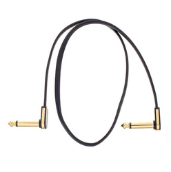 Złączka do efektów gitarowych EBS PG-58 Patch Cable Gold 90 Flat 58 cm