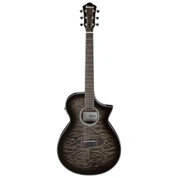 Gitara elektroakustyczna Ibanez AEWC16QA-TKH Black Sunburst Top