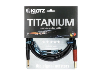 Kabel instrumentalny Klotz TI-0450PSP 4.5m TITANIUM supreme