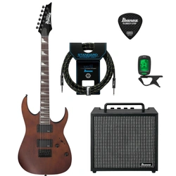 Zestaw gitarowy Ibanez GRG121DX-WNF gitara elektryczna superstrat z combo Ibanez i akcesoriami