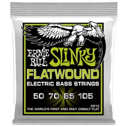 Ernie Ball Slinky Bass Flatwound 50-105 (EB 2812) struny do gitary basowej