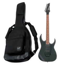 Zestaw gitara elektryczna Ibanez RG420EX-BKF Black Flat z dedykowanym pokrowcem Ibanez IGB540-BK
