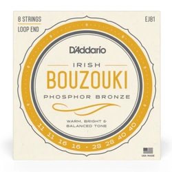 Struny D'Addario Irish Bouzouki Phosphor Bronze 8 strun
