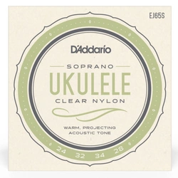 D'Addario EJ65S struny do ukulele SOPRANO Ukulele Set