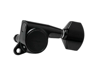 Klucze blokowane GOTOH SG381-07 MG L6 Czarne sześć lewych kluczy do gitary MG