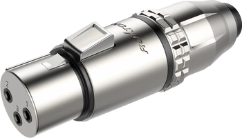 Wtyk XLR żeński 3-pin wodoodporny IP67 Roxtone RX3FWP-NG