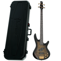 Zestaw gitara basowa Ibanez GSR200PC-TPB z dedykowanym futerałem Ibanez MB300C