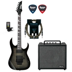 Zestaw gitara elektryczna Ibanez GRG320FA-TKS superstrat z combo Ibanez IBZ10GV2