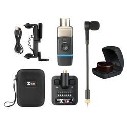 Zestaw system bezprzewodowy do skrzypiec Xvive U9 z wbudowanym mikrofonem i kalafonia D'Addario KRDD