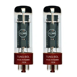 EL34B Tung-Sol lampa elektronowa dobrana para Platinum Matched