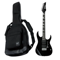 Zestaw gitara elektryczna Ibanez GRG170DX-BKN z dedykowanym pokrowcem Ibanez IGB540-BK
