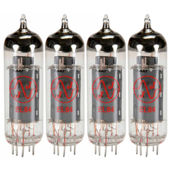 EL84 JJ Electronic lampy elektronowe dobrana kwadra - zamiennik 6BQ5, 6P14, 6P14P