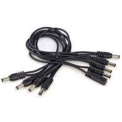 RockBoard Flat Daisy Chain Cable 8 wyjść - kable rozdzielające do efektów gitarowych