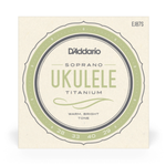Struny do ukulele sopranowego D'Addario EJ87S Titanium