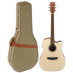 Zestaw gitara elektroakustyczna Ibanez PF10CE-OPN z dedykowanym futerałem Ibanez FS40DA