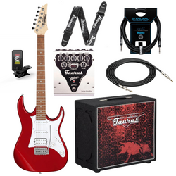 Zestaw gitara elektryczna Ibanez Ibanez GRX40-CA wzmacniacz i kolumna + akcesoria